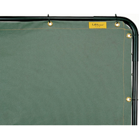 Rideau Lavashield, 68,5" x 68,5", Vert olive D. Morneault & Fils
