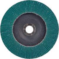 Flap Disc 577F, 7" x 5/8"-11, Type 27, 36 Grit, Zirconia Alumina D. Morneault & Fils