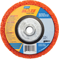 Blaze Rapid Strip Non-Woven Depressed Center Disc - 4-1/2", 4-1/2" Dia., Coarse Grit D. Morneault & Fils