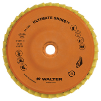 Ultimate Shine Flap Disc, 4-1/2" x 5/8"-11, Type 27, Very Fine Grit, Zirconium D. Morneault & Fils