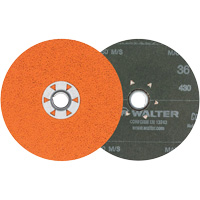Disque de sablage Coolcut XX, 5" dia., Grain 36, C&eacute;ramique D. Morneault & Fils