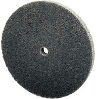 Scotch-Brite EXL Unitized Wheel, 3" x 1/4", 1/4" Arbor, Fine Grit, Silicon Carbide D. Morneault & Fils