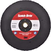 Scotch-Brite Clean & Strip XT Pro Disc, 7" Dia., Extra Coarse Grit, Silicon Carbide D. Morneault & Fils