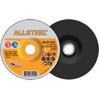 AllSteel Grinding Wheel, 5" x 1/8", 7/8" Arbor, Aluminum Oxide, Type 27 D. Morneault & Fils