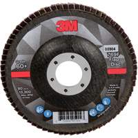 769F Quick Change Flap Disc, 4-1/2" x 7/8", Type 27, 60+ Grit, Ceramic D. Morneault & Fils