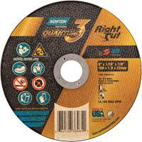 Quantum3 RightCut Cut-Off Wheel, 6" x 1/16", 7/8" Arbor, Type 01/41, Aluminum Oxide, 10185 RPM D. Morneault & Fils