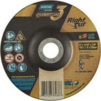 Quantum3 RightCut Cut-Off Wheel, 6" x 1/16", 7/8" Arbor, Type 27/42, Aluminum Oxide, 10185 RPM D. Morneault & Fils