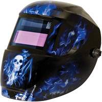 Masque de soudage Carrera ArcOne, 2" lo x 3" la Champ de vision, Teinte 9 - 13, Bleu D. Morneault & Fils