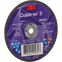 Cubitron 3 Cut-Off Wheel, 3" x 0.035", 1/4" Arbor, Type T1, Ceramic, 21000 RPM D. Morneault & Fils