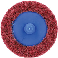 Disque de pr&eacute;paration de surface non tiss&eacute; &agrave; rechange rapide Bear-Tex Vortex, 2" dia., Grain Moyen, Oxyde d'aluminium D. Morneault & Fils