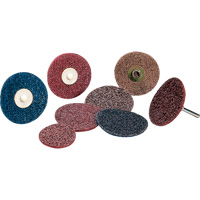 Disque RC de traitement de surface TS &agrave; changement rapide Standard Abrasives 840135, 1" dia., Grain Moyen, Oxyde d'aluminium D. Morneault & Fils