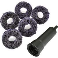Scotch-Brite Roloc Pro Brake Hub Cleaning Disc Kit, Extra Coarse Grit, Silicon Carbide D. Morneault & Fils