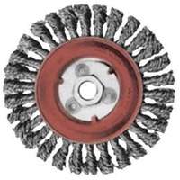 Roue compl&egrave;te de c&acirc;ble de torsion, Dia. 5", Fils 0,02", Arbre 5/8"-11, Acier D. Morneault & Fils