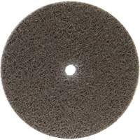 Bear-Tex&reg; Non-Woven Unified Wheel, 3" x 1/4", 1/4" Arbor, Medium Grit, Aluminum Oxide D. Morneault & Fils