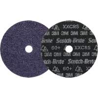 Disque de conditionnement des surfaces de pr&eacute;cision Scotch-Brite, HD-DH, 7" dia., Grain Tr&egrave;s grossier, C&eacute;ramique D. Morneault & Fils