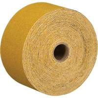 Feuille abrasive dor&eacute;e en rouleau Stikit 02785, Oxyde d'aluminium, 2-3/4" la x 135' lo, Grain 220 D. Morneault & Fils