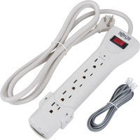 Protect-It Surge Suppressors, 7 Outlets, 1080 J, 1800 W, 6' Cord D. Morneault & Fils