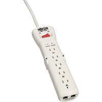 Protect-It Surge Suppressors, 7 Outlets, 2470 J, 1800 W, 7' Cord D. Morneault & Fils