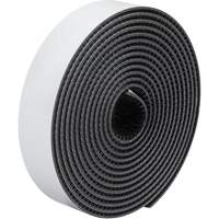 Dual Lock Reclosable Fastener, Self-Mating, 50 yds x 1/2", Adhesive, Black D. Morneault & Fils