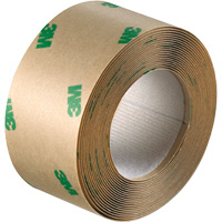 Fastener, Loop, 25 yds x 1", Adhesive, Clear D. Morneault & Fils