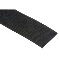 Bande d'attaches, Crochet, 50 vg x 2", Cousu, Noir D. Morneault & Fils