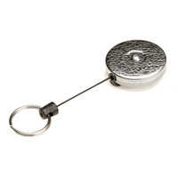 D&eacute;rouleurs autor&eacute;tractables originaux #485-HDK, Chrome, C&acirc;ble 48", Fixation Agrafe de ceinture D. Morneault & Fils