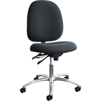 ESD (Electrostatic Dissipative) Shoptech Seating, Fabric, Black, 275 lbs. Capacity D. Morneault & Fils