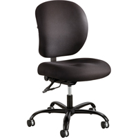 Chaises de travail pour usage intensif 24/7 Alday, Nylon, Noir, Capacit&eacute; 500 lb D. Morneault & Fils