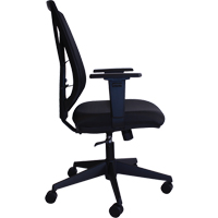 Activ A-47 Synchro Office Chair, Fabric, Black, 275 lbs. Capacity D. Morneault & Fils