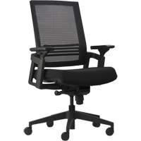 Activ&reg; A-37 Office Chairs, Mesh, Black, 275 lbs. Capacity D. Morneault & Fils