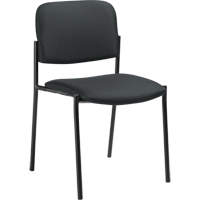Chaises sans accoudoirs empilables, Tissu, Hauteur 32", Capacit&eacute; 300 lb, Charbon D. Morneault & Fils