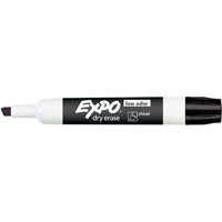 Expo&reg; Whiteboard Marker - Black, Black, Chisel Tip D. Morneault & Fils