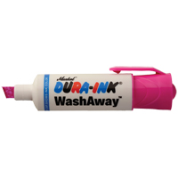 Dura-Ink&reg; WashAway Ink Marker, Chisel, Pink D. Morneault & Fils
