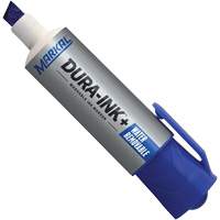 Dura-Ink&reg; WashAway Ink Marker, Blue, Chisel Tip D. Morneault & Fils