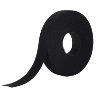One-Wrap&reg; Fastener Tape, Hook & Loop, 25 yds x 1", Self-Grip, Black D. Morneault & Fils