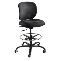 Tabouret robuste Vue, Nylon, Noir, Capacit&eacute; 350 lb D. Morneault & Fils