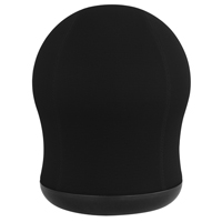 Zenergy Swivel Ball Chair, Mesh, Black, 250 lbs. Capacity D. Morneault & Fils