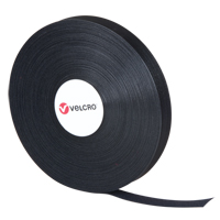 Attaches QWIK, Boucle et crochet, 25 vg x 3/4", Auto-aggripant, Noir D. Morneault & Fils