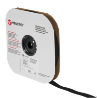 Fastener Tape, Loop, 25 yds x 1", Sew-On, Black D. Morneault & Fils