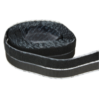 Fastener, Hook & Loop, 15' x 3/4", Adhesive, Black D. Morneault & Fils