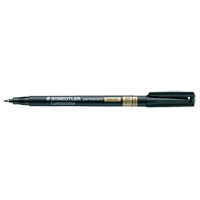 Marqueur permanent Lumocolor, Fin, Noir D. Morneault & Fils
