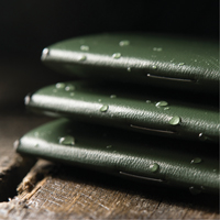 Notebook, Soft Cover, Green, 48 Pages, 4-5/8" W x 7" L D. Morneault & Fils