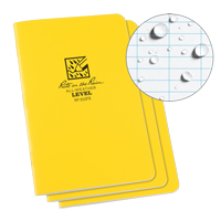 Carnet de notes, Couverture souple, Jaune, 48 Pages, 4-5/8" , 7"  D. Morneault & Fils