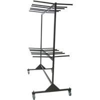 Double-Sided Folding Chair Caddy D. Morneault & Fils