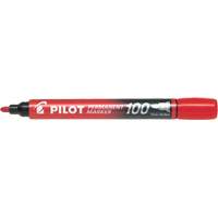 Series 100 Permanent Marker, Bullet, Red D. Morneault & Fils
