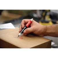 Markal&reg; Dura-Ink&reg; Dual Colour Permanent Ink Marker, Black/Red, Bullet Tip D. Morneault & Fils