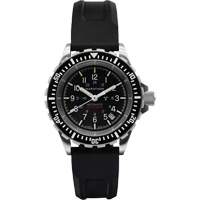 Large Diver's Automatic Watch, Digital, Battery Operated, 41 mm, Black D. Morneault & Fils
