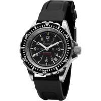 Large Diver's Automatic Watch, Digital, Battery Operated, 41 mm, Black D. Morneault & Fils