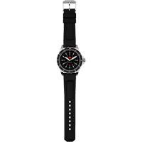 Red Maple Jumbo Diver's Quartz Watch, Digital, Battery Operated, 46 mm, Black D. Morneault & Fils