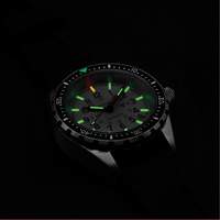 Arctic Edition Medium Diver's Automatic, Digital, Battery Operated, 36 mm, Black D. Morneault & Fils